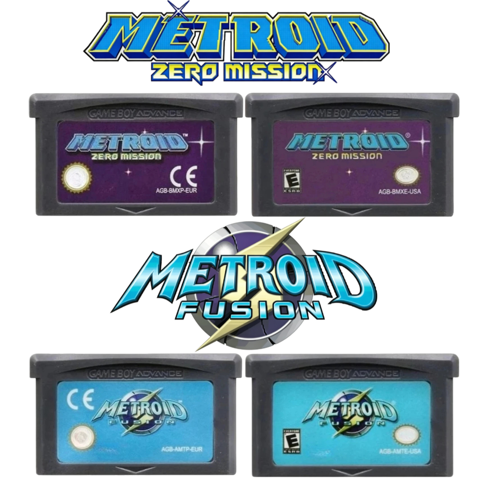 Board Game Is - Metroid Series GBA Game 32-bit Video