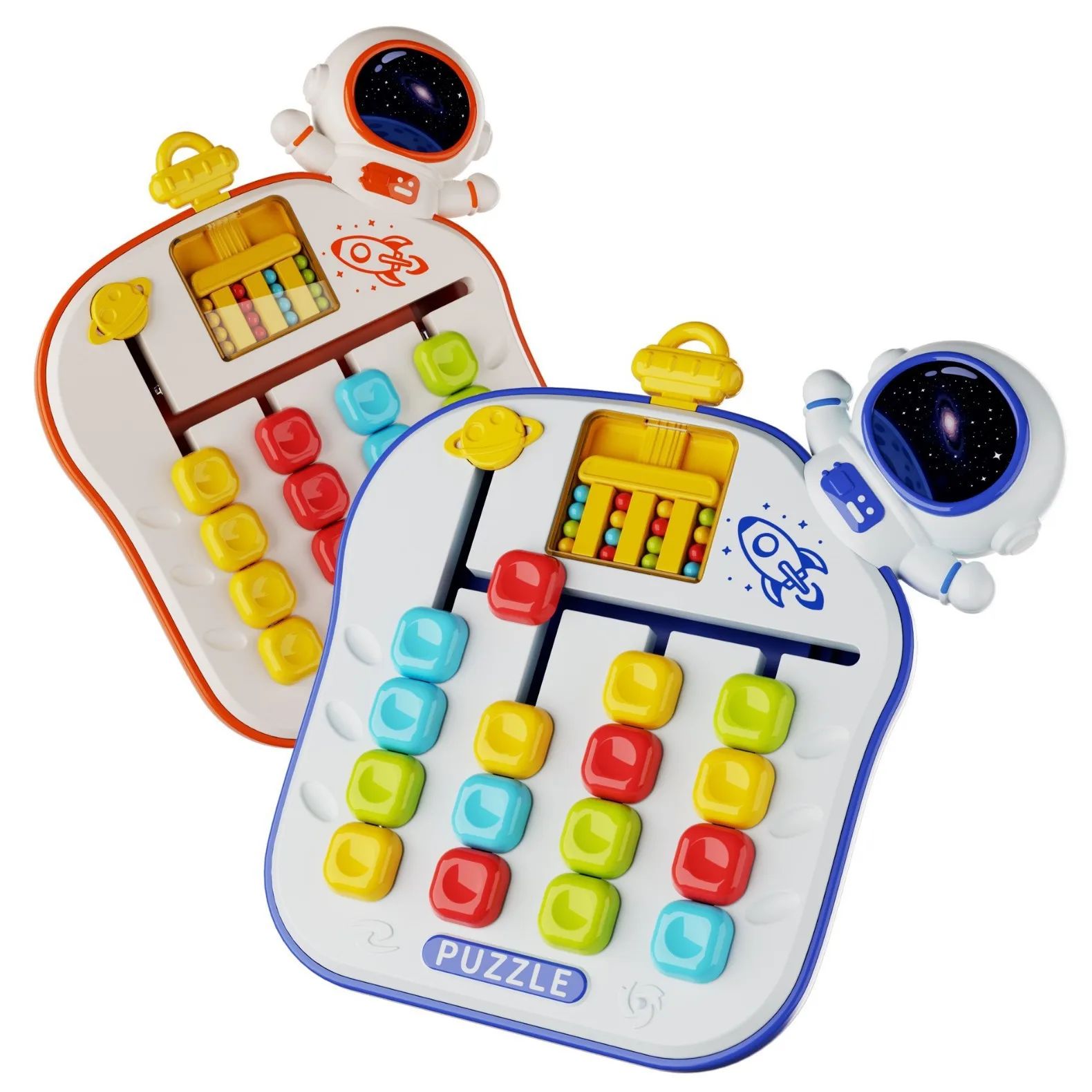 Board Game Qwirkle - Astronaut Sliding Puzzle Board Toy -