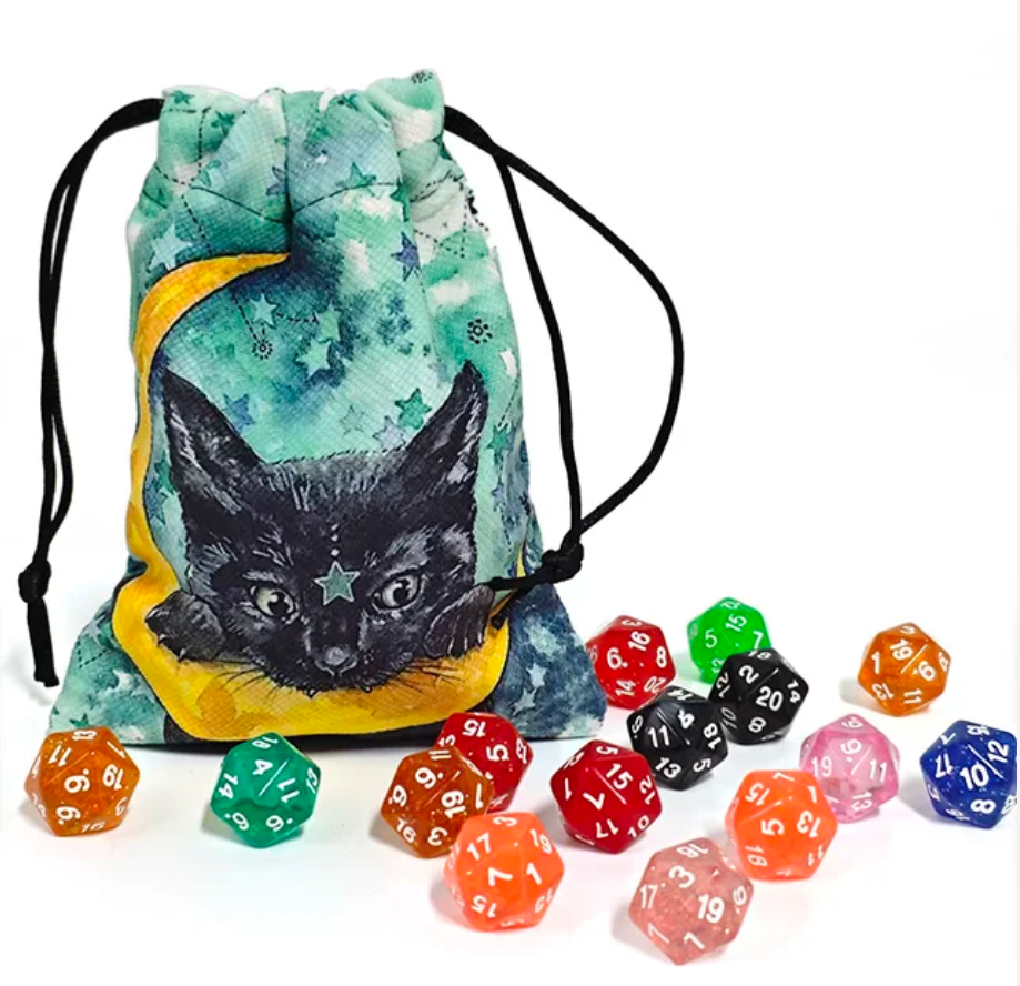 Board Game Heat - 60Pcs Multi-Sided Dices Mixed Color Hot