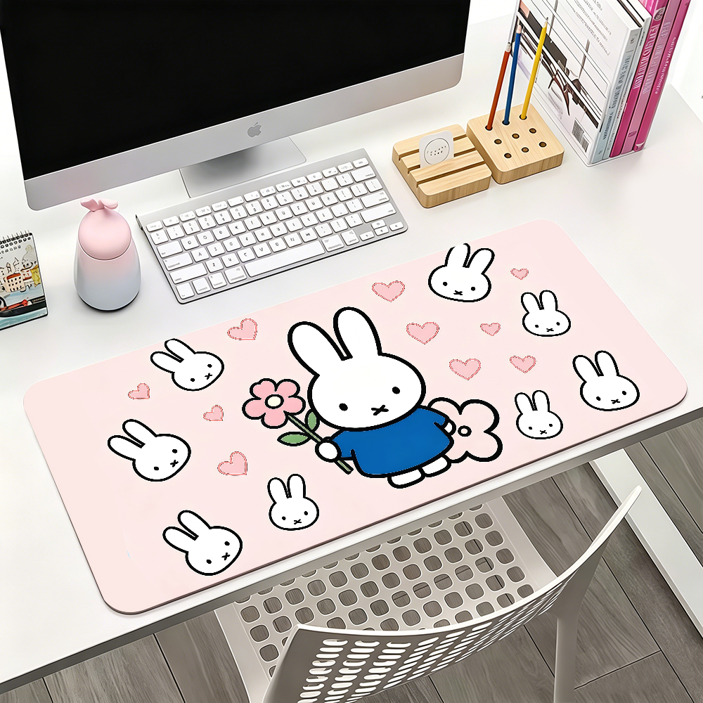 Board Game Heat - Cartoon M-Miffy Mouse Pad For Office