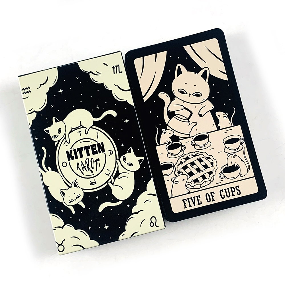 Board Game Heat - Hot-selling Cat Tarot Cards A 78