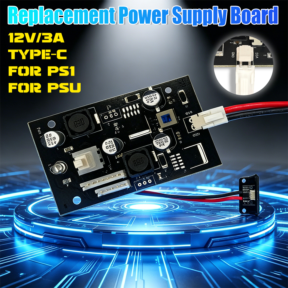 Board Game Steam - For Playstation1 PS1 12V/3A Type-C Power