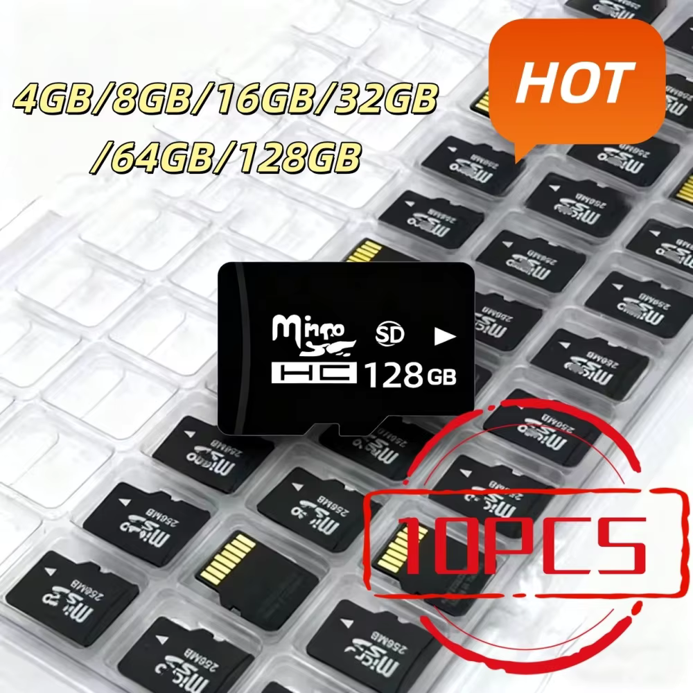 Board Game Journal - 2026 10pcs 8/16/32/64/128GB Flash Memory Card