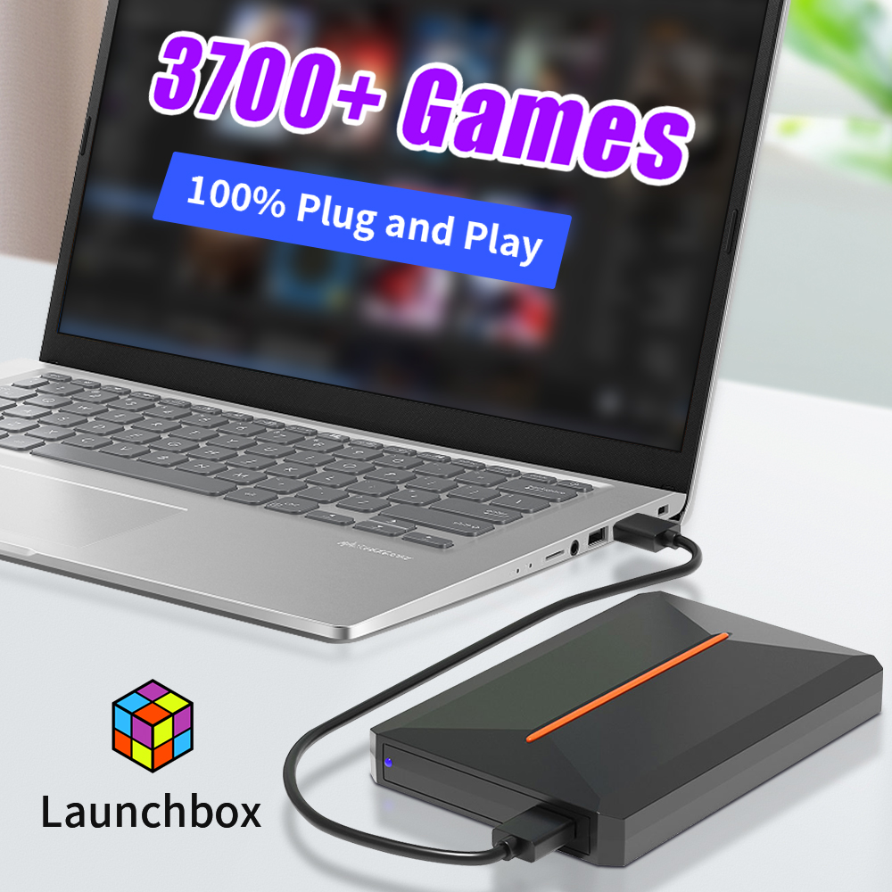 Board Game Journal - Launchbox 500G Portable Gaming HDD Retro