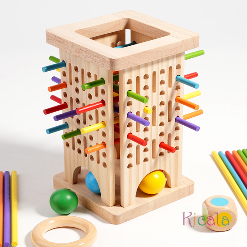 Montessori Game Wooden Board G - Dice Tower Wooden incelemesi ve fiyatı