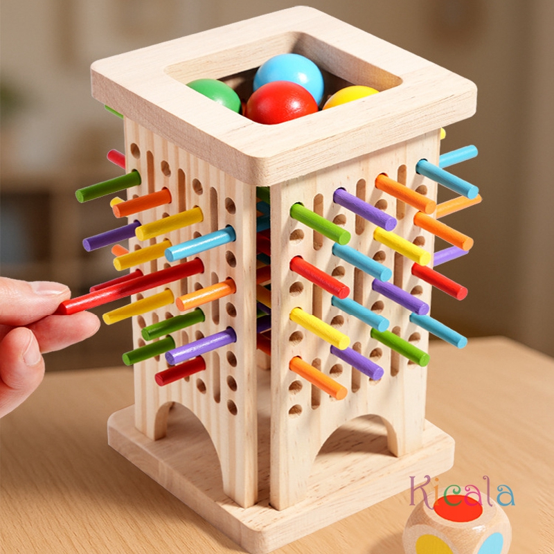 Montessori Game Wooden Board G - Dice Tower Wooden incelemesi ve fiyatı