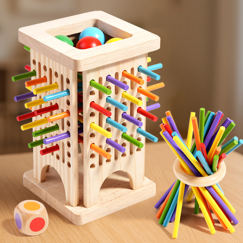 Montessori Game Wooden Board G - Dice Tower Wooden incelemesi ve fiyatı