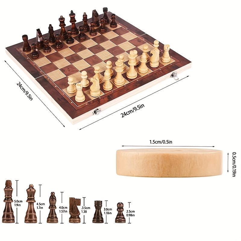 3 in 1 Chess Board, Folding Wo - Board Game Operation incelemesi ve fiyatı