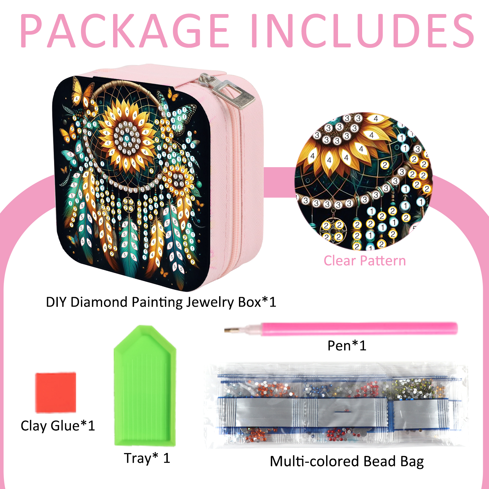 Diamond Painting Jewelry Organ - Token Tray Organizer incelemesi ve fiyatı