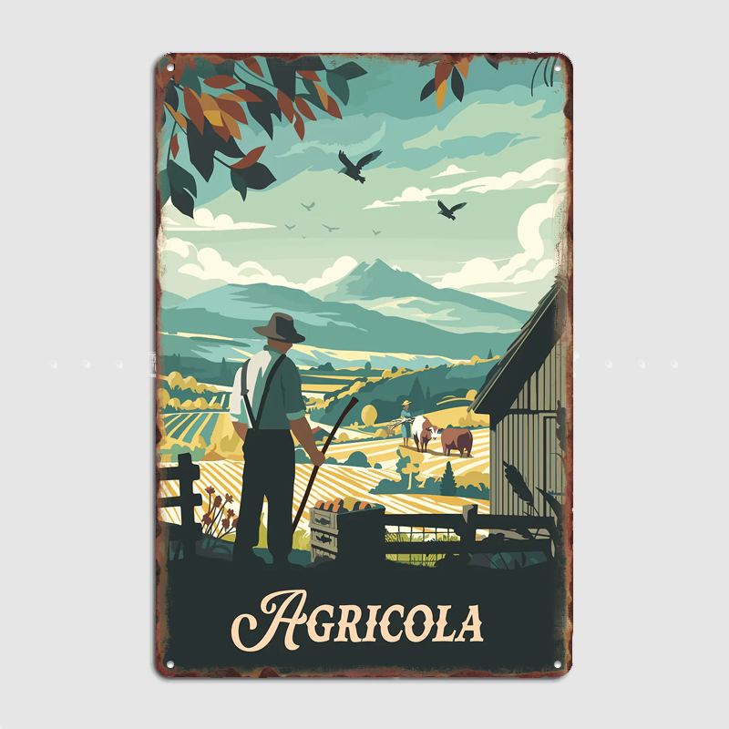 Agricola Board Game Inspired P - Board Game Inspiration incelemesi ve fiyatı