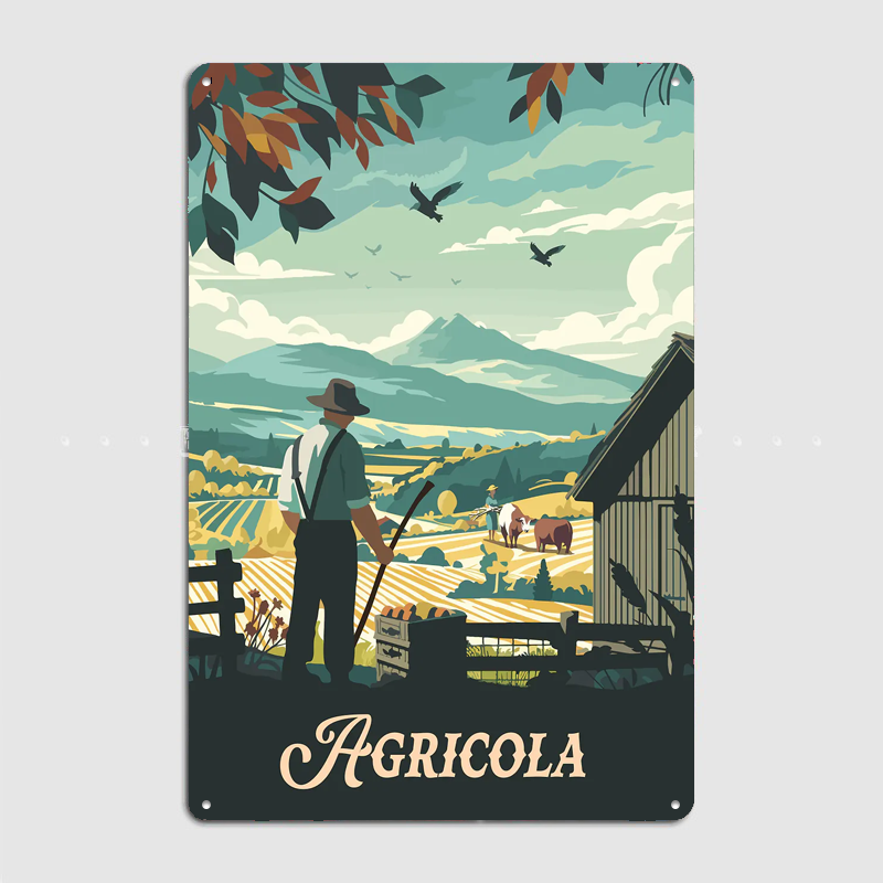 Agricola Board Game Inspired P - Board Game Inspiration incelemesi ve fiyatı