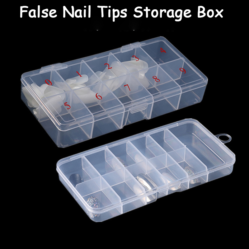 1box Empty Nail Tips Organizer - Token Tray Organizer incelemesi ve fiyatı