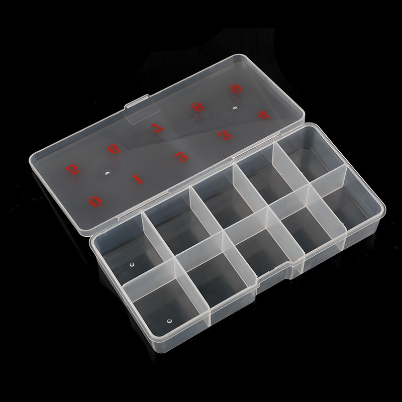 1box Empty Nail Tips Organizer - Token Tray Organizer incelemesi ve fiyatı