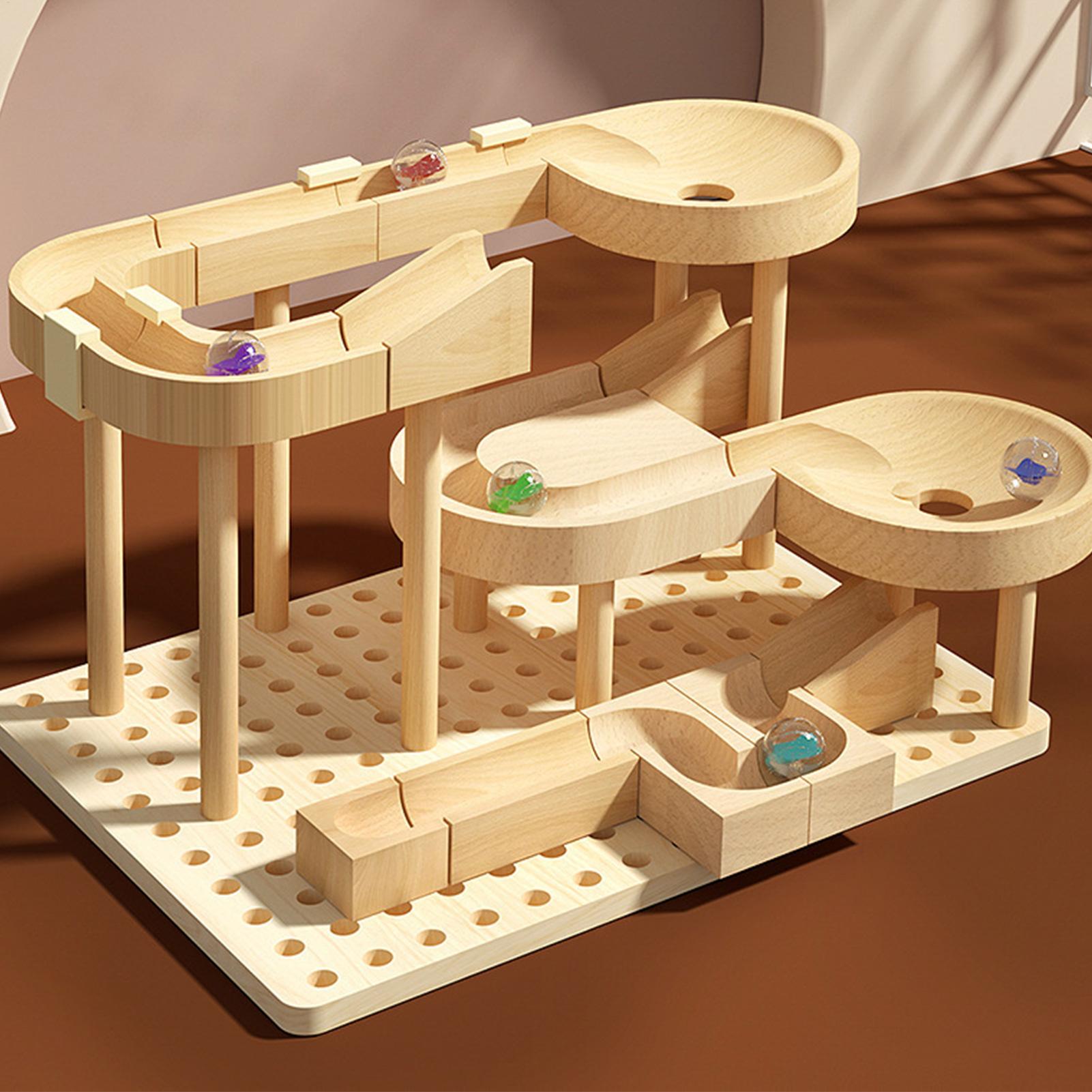 Wooden Marble Maze Race Track  - Board Game Race Track incelemesi ve fiyatı