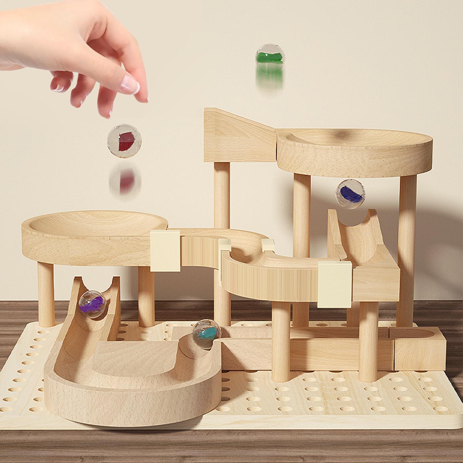 Wooden Marble Maze Race Track  - Board Game Race Track incelemesi ve fiyatı