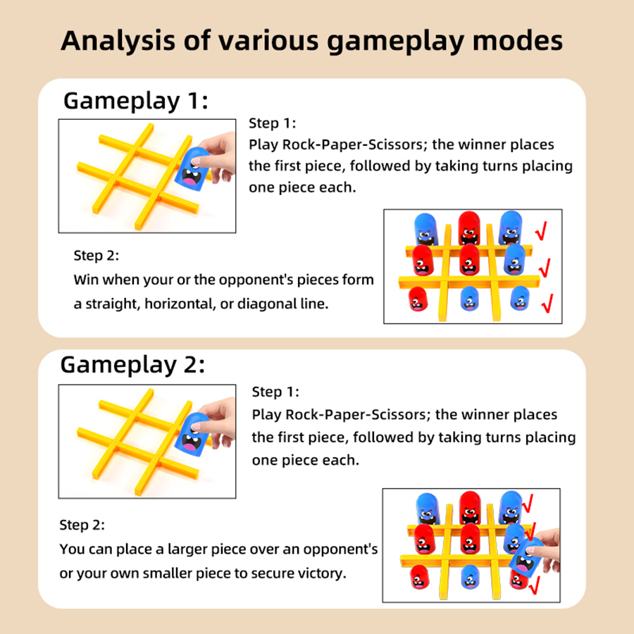 KNYYSECQ Tic Tac Toe Game Crea - Strategy Board Game incelemesi ve fiyatı