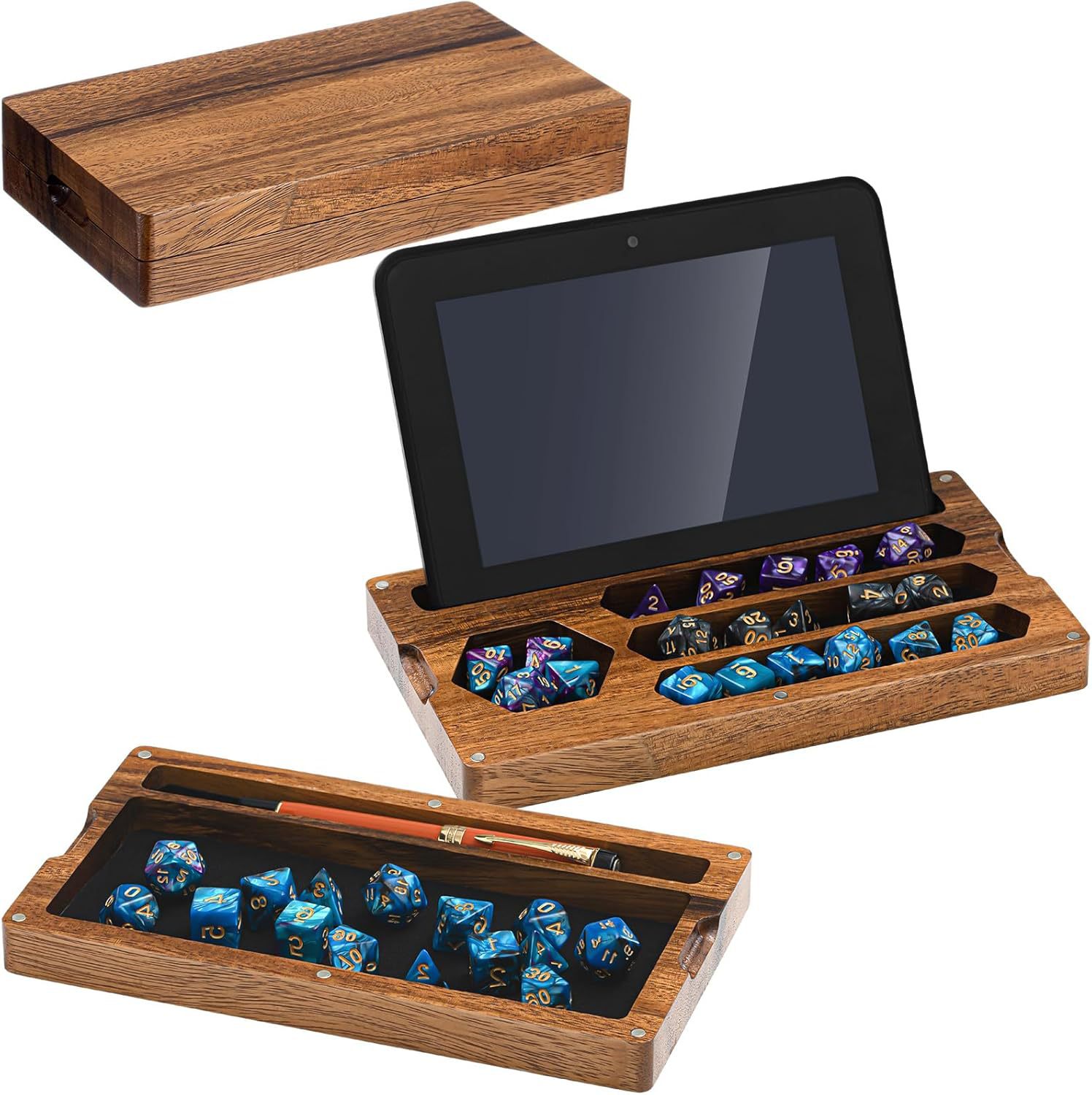 Wooden Tray for Dices Wood Dic - Dice Tower Wooden incelemesi ve fiyatı