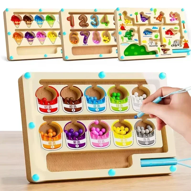 Wooden Magnet Puzzles Educatio - Board Game Qwirkle incelemesi ve fiyatı