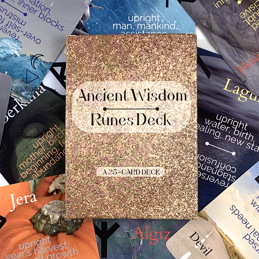 Ancient Wisdom Runes Deck 25 E - Board Game Inspiration incelemesi ve fiyatı