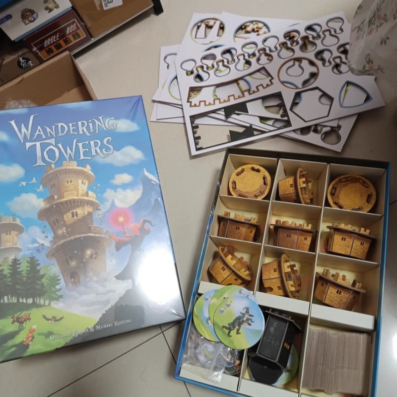 Wandering Towers Strategy Boar - Strategy Board Game incelemesi ve fiyatı