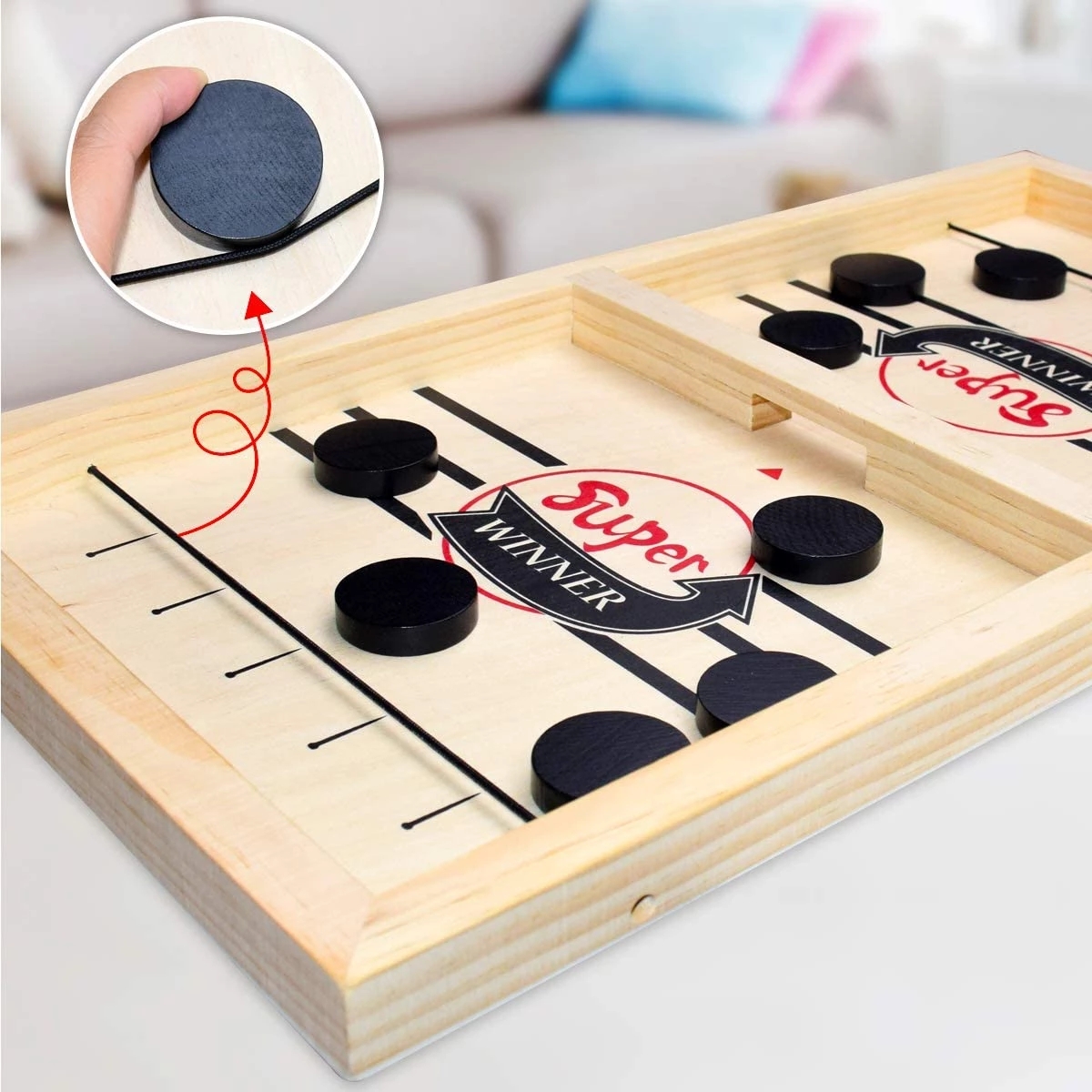 Table Hockey Paced Sling Puck  - Board Game Quick incelemesi ve fiyatı
