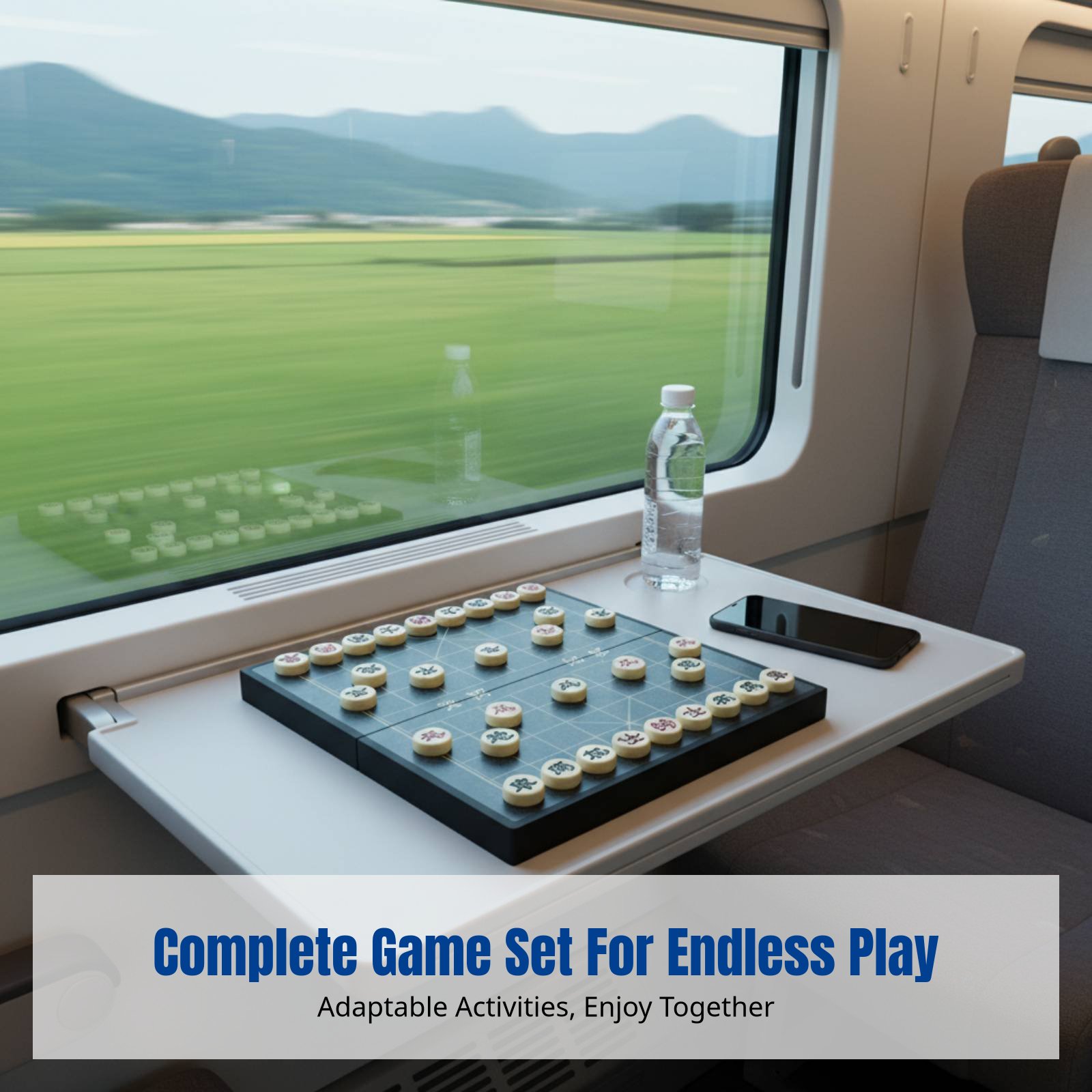 Foldable Chess Set, Multi-Game - Board Game Is incelemesi ve fiyatı
