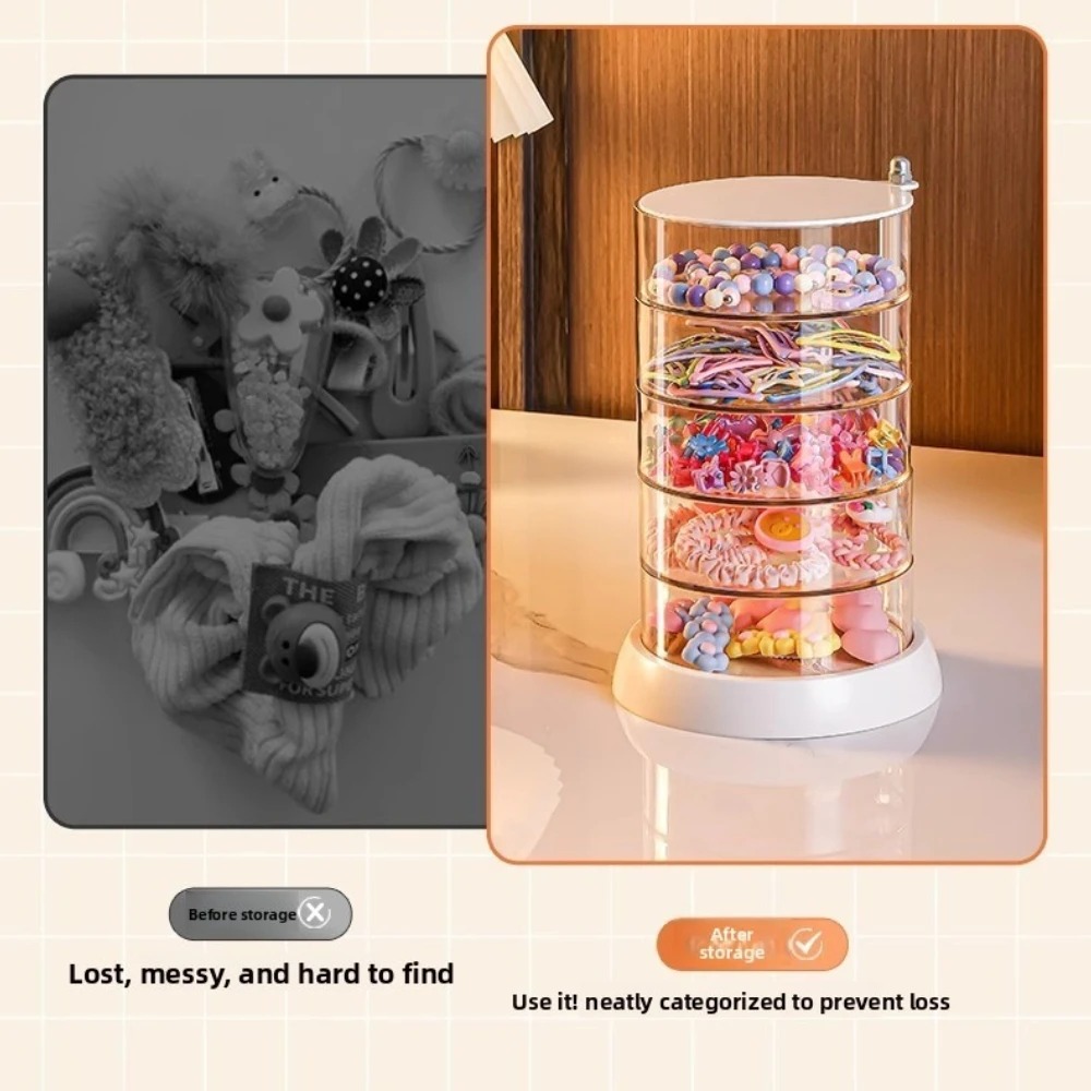 360 Rotating Clear Hair Access - Token Tray Organizer incelemesi ve fiyatı