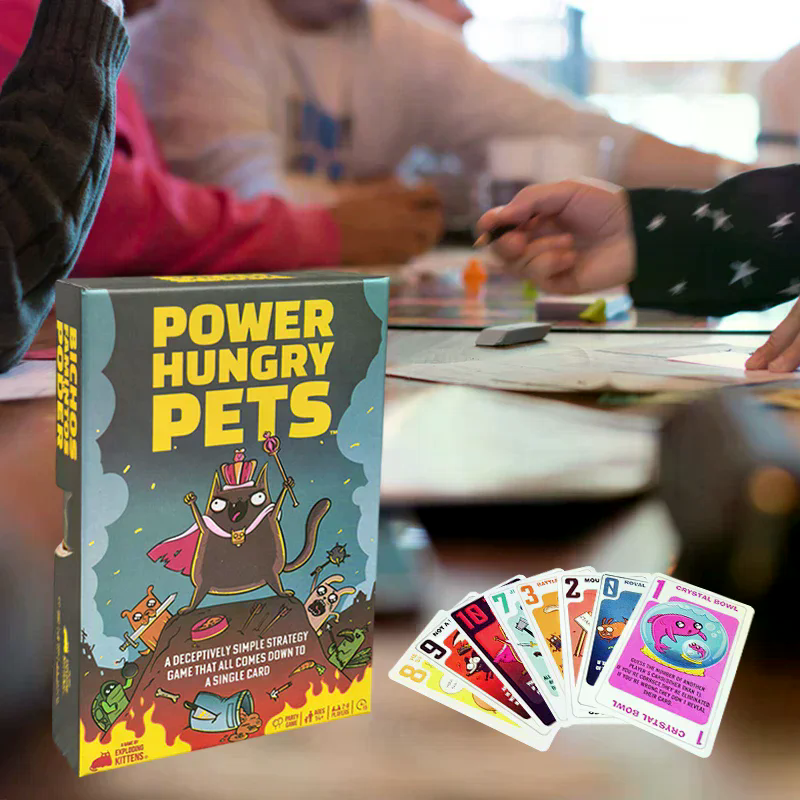 Power Hungry Pets Card Game Fa - Strategy Board Game incelemesi ve fiyatı
