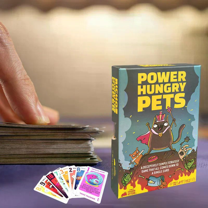 Power Hungry Pets Card Game Fa - Strategy Board Game incelemesi ve fiyatı