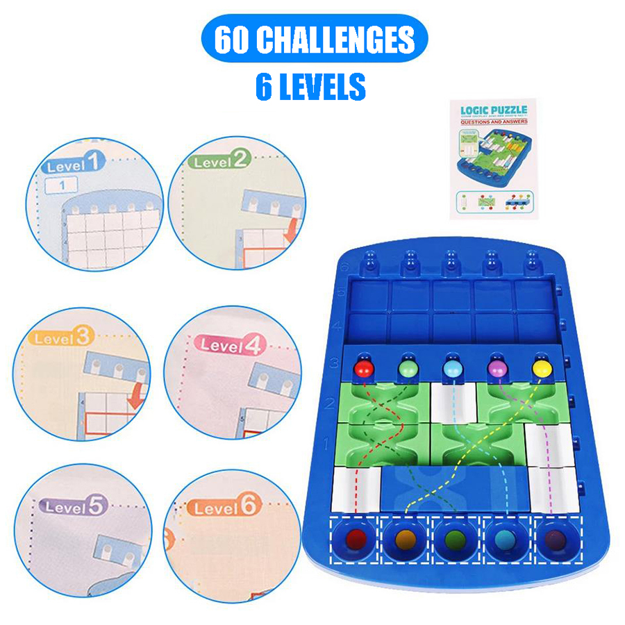 IQ Logical Route Puzzle Bead M - Board Game Race Track incelemesi ve fiyatı