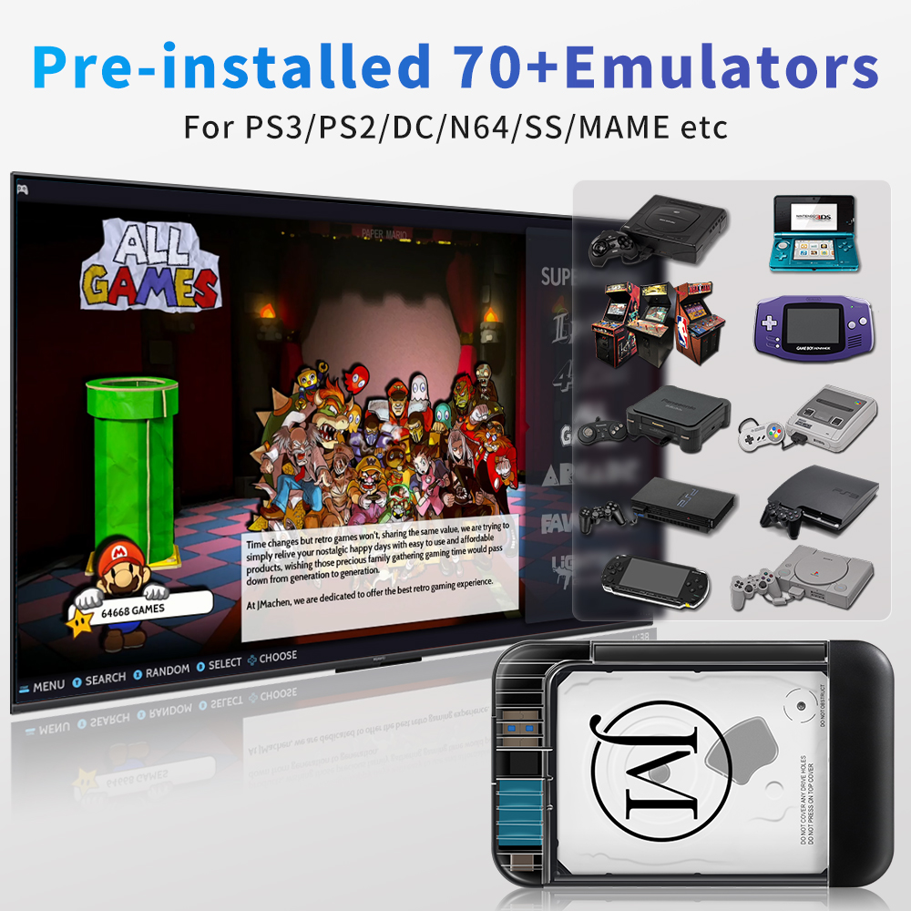 RETROBAT Portable 500G Gaming  - Board Game Journal incelemesi ve fiyatı