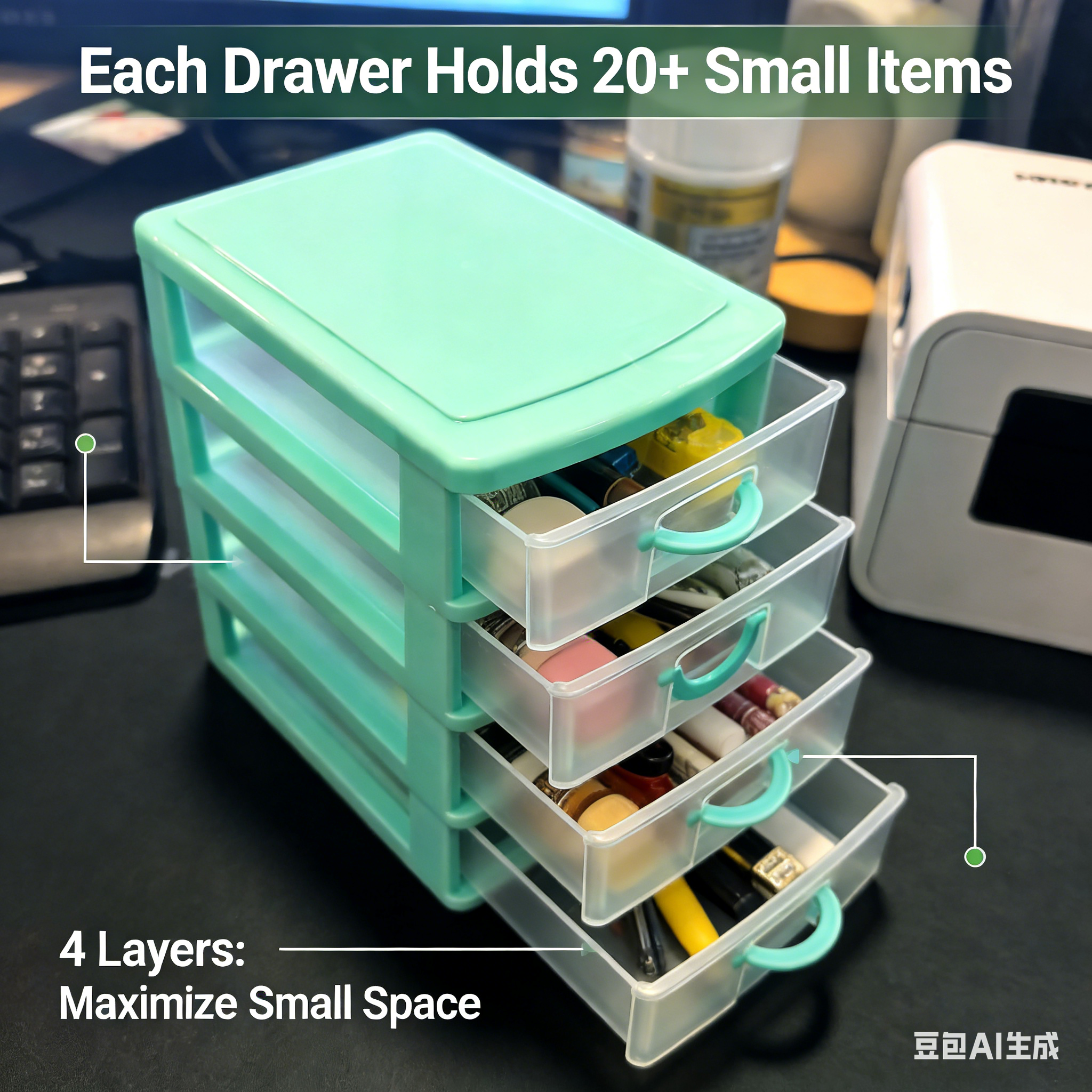 Four-layer drawer-style jewelr - Token Tray Organizer incelemesi ve fiyatı