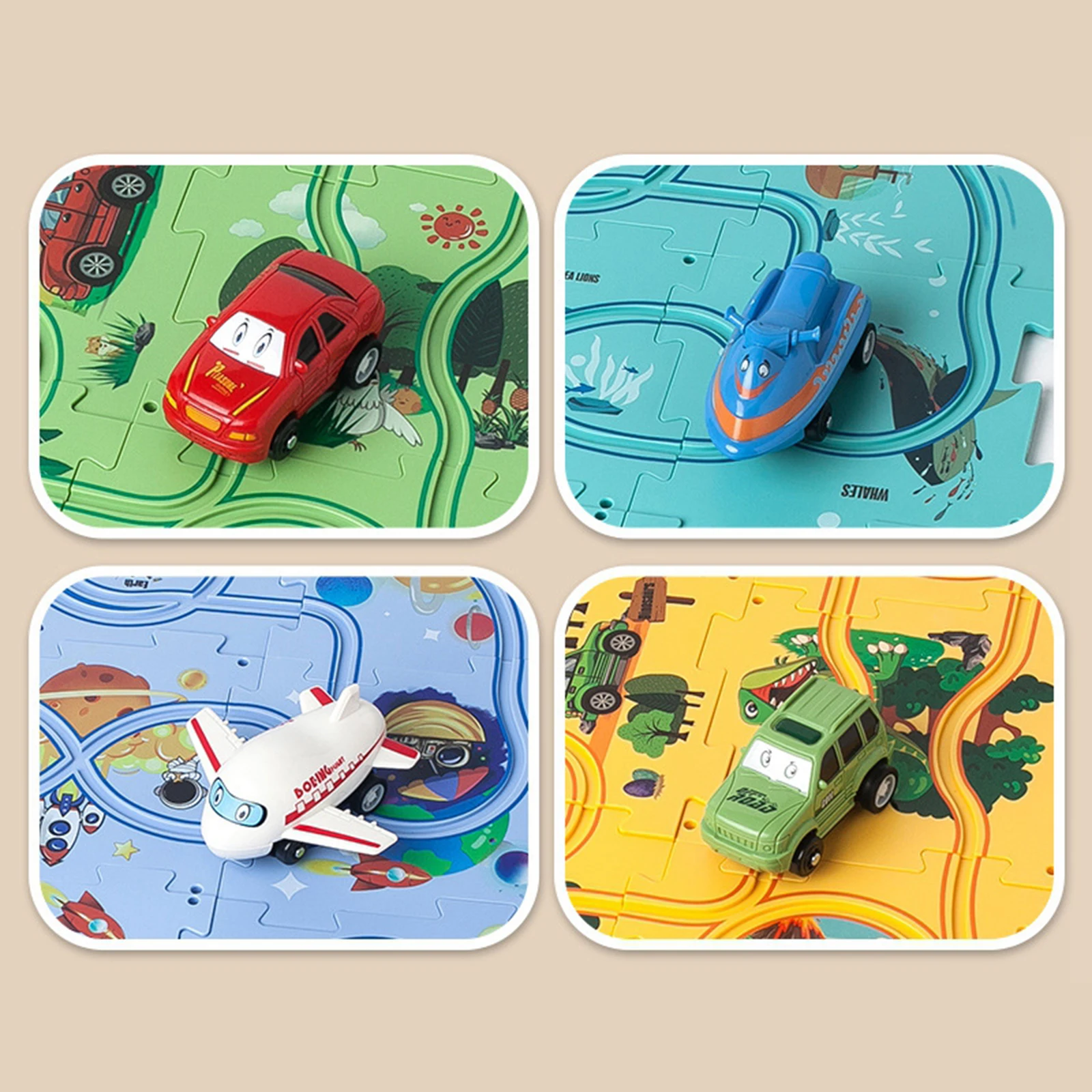 Montessori Kids Electric Rail  - Board Game Race Track incelemesi ve fiyatı