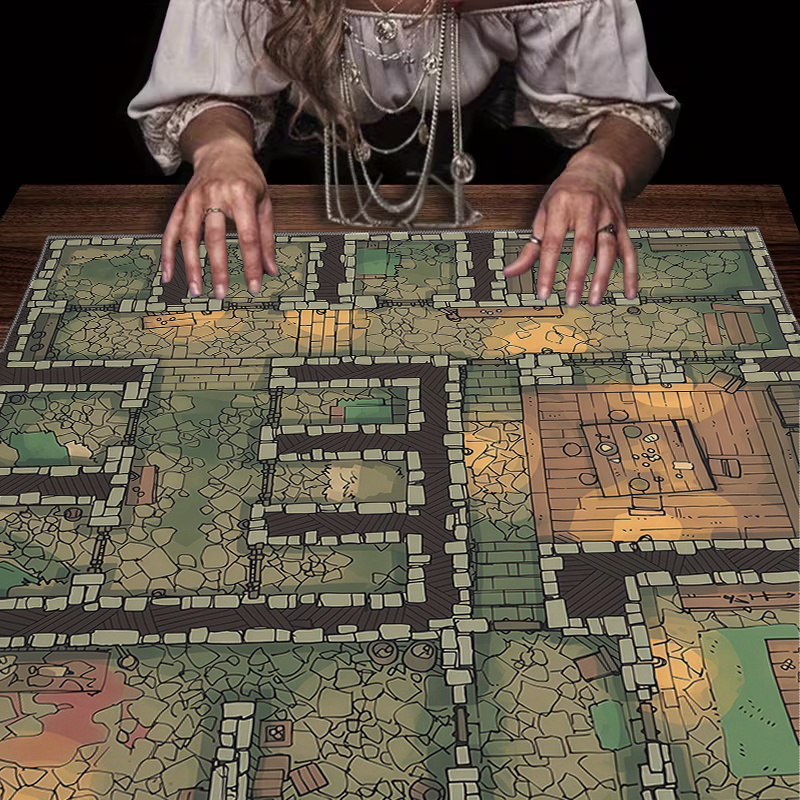 1pc Dungeon Maze Game Tableclo - Board Game Qwirkle incelemesi ve fiyatı