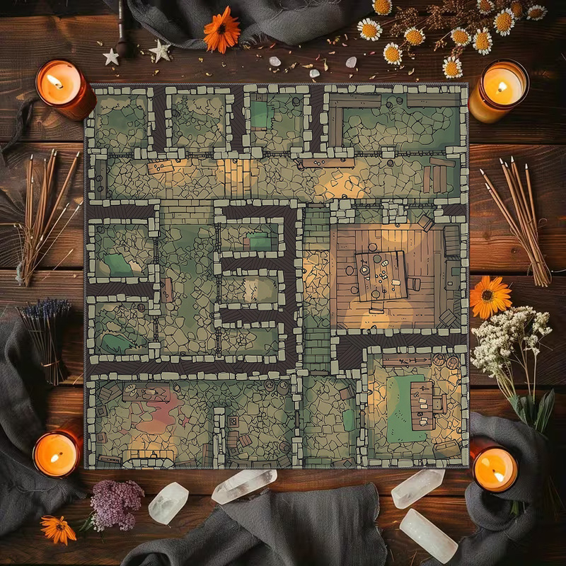 1pc Dungeon Maze Game Tableclo - Board Game Qwirkle incelemesi ve fiyatı