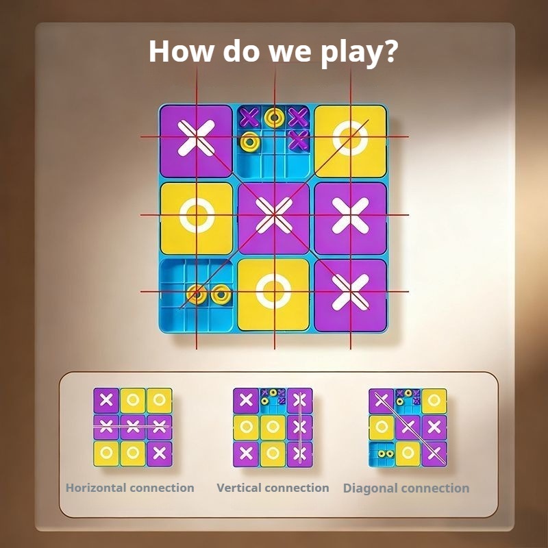 Fun Tic-Tac-Toe Board Game Kid - Strategy Board Game incelemesi ve fiyatı