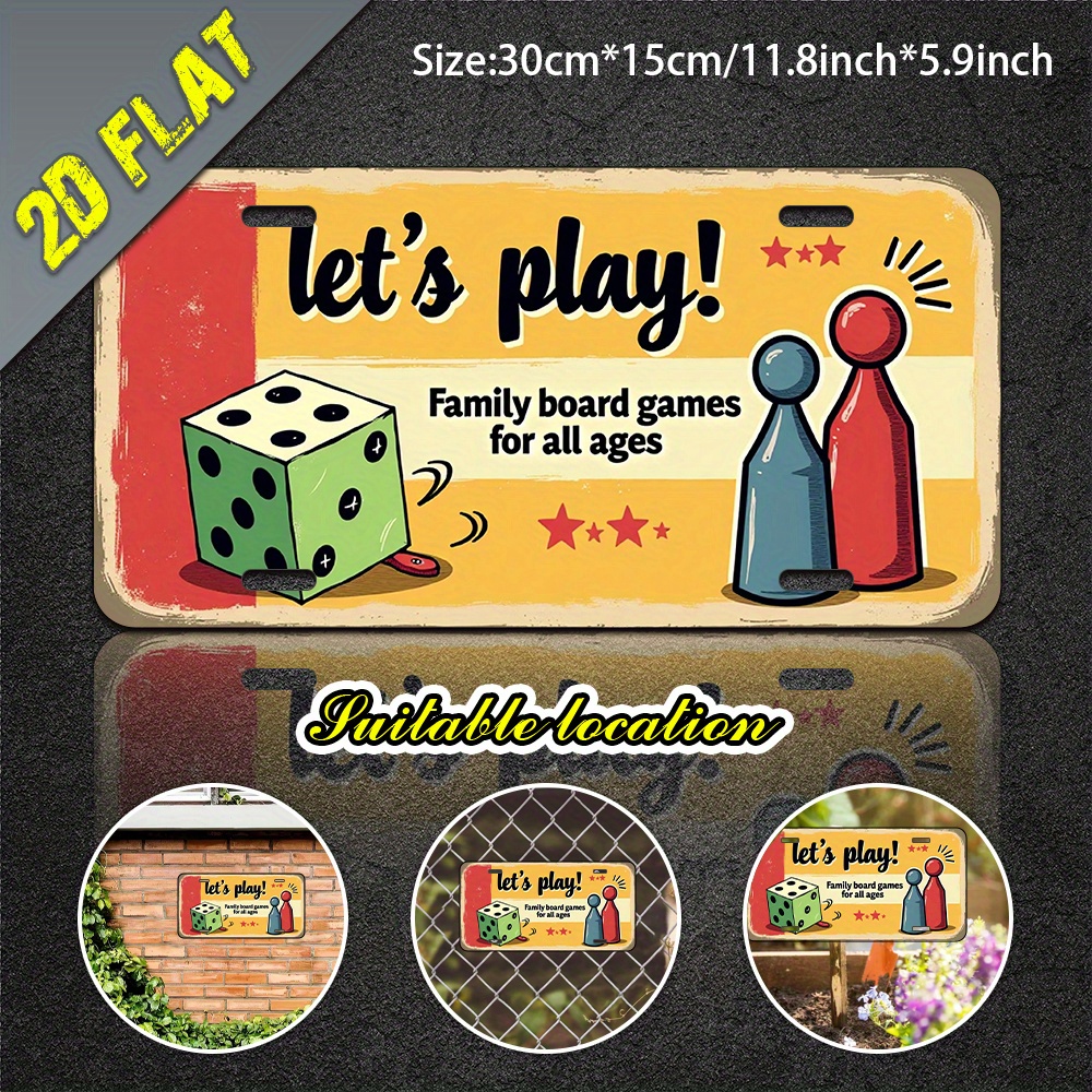 2D Flat, 1pc Aluminum Metal Si - Board Game Cafe incelemesi ve fiyatı