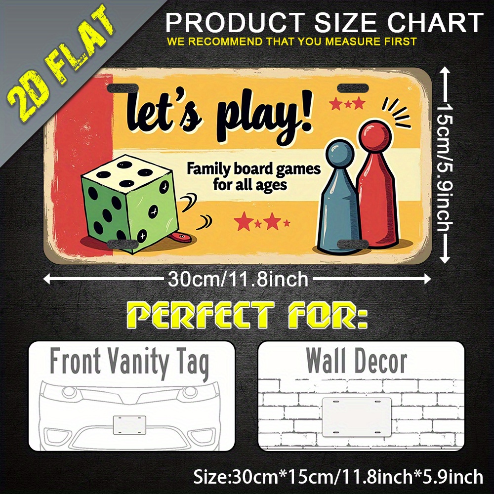 2D Flat, 1pc Aluminum Metal Si - Board Game Cafe incelemesi ve fiyatı