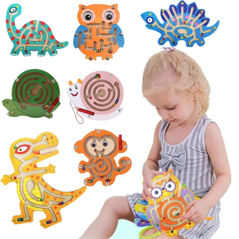 Children Magnetic Maze Toy Kid - Board Game Qwirkle incelemesi ve fiyatı