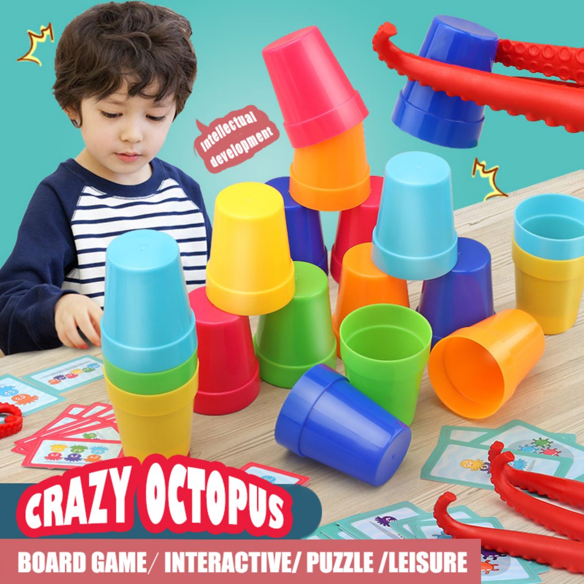 Crazy Octopus Parent-Child Int - Board Game Quick incelemesi ve fiyatı