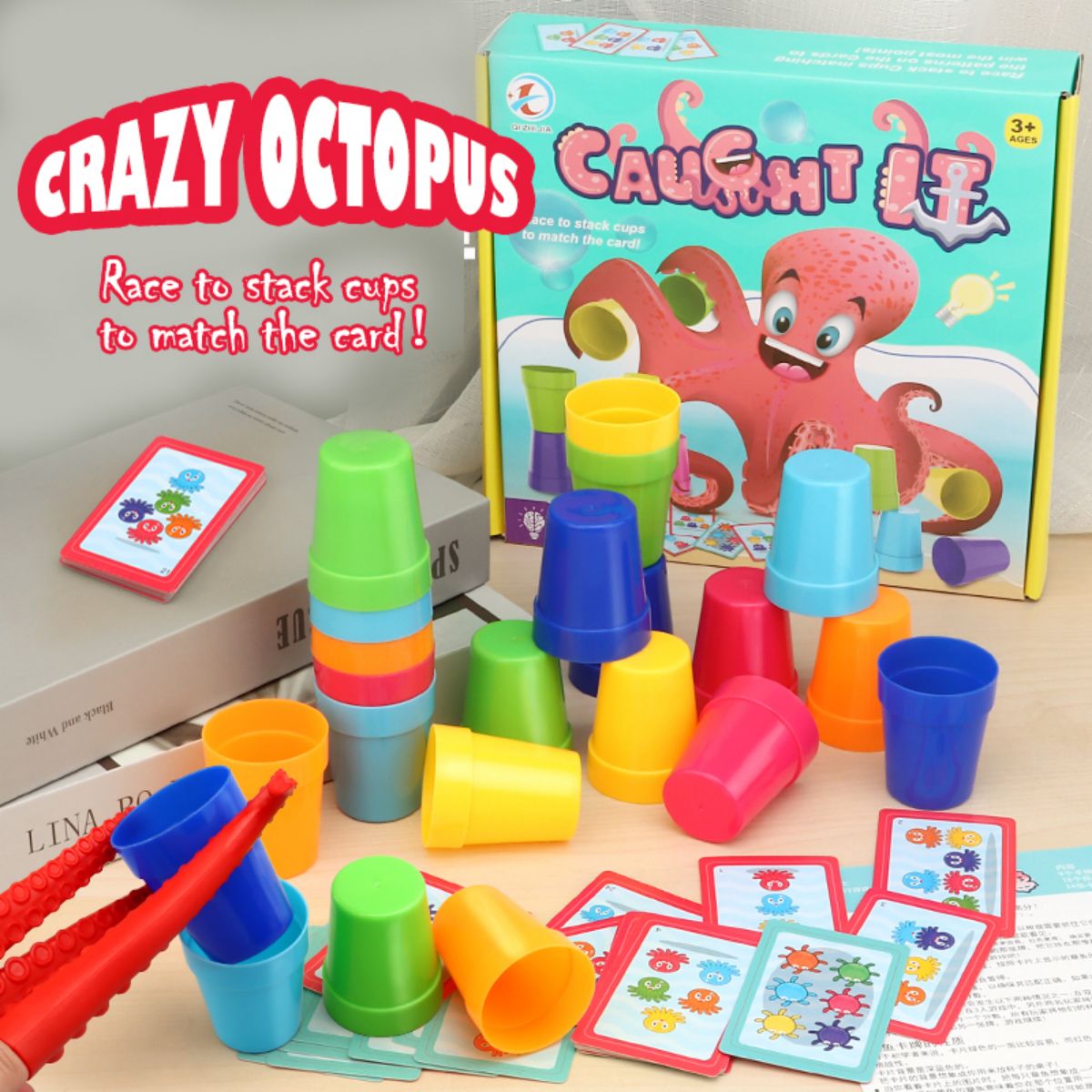 Crazy Octopus Parent-Child Int - Board Game Quick incelemesi ve fiyatı