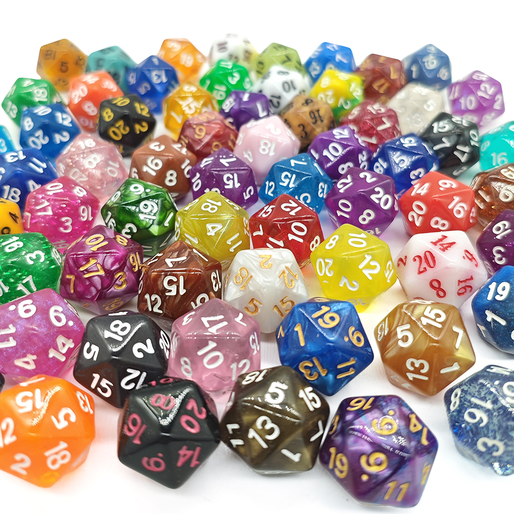 60Pcs Multi-Sided Dices Mixed  - Board Game Heat incelemesi ve fiyatı