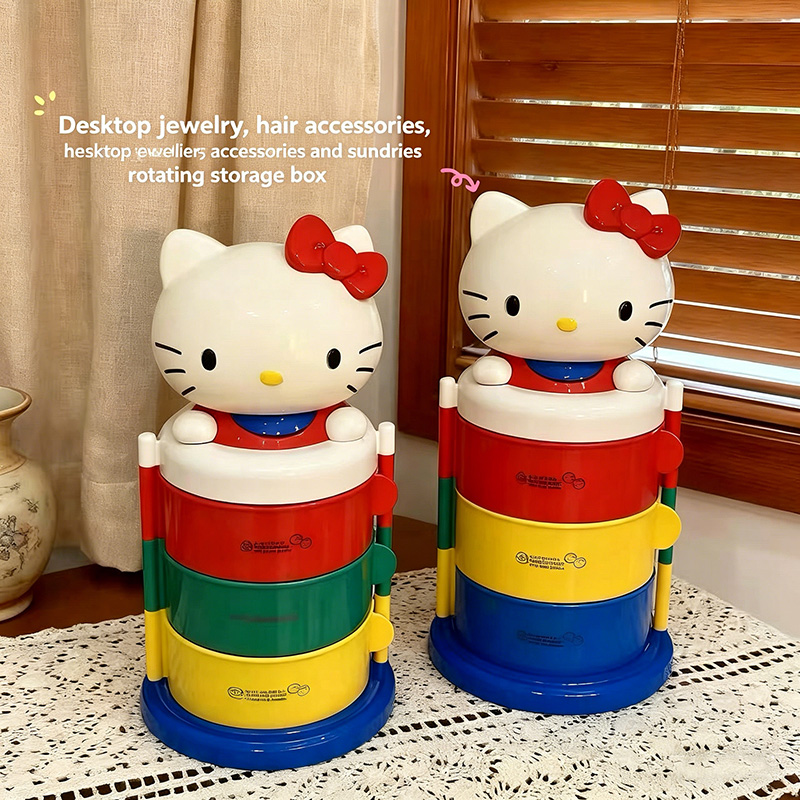 Cute Kitty Rotating Dustproof  - Token Tray Organizer incelemesi ve fiyatı