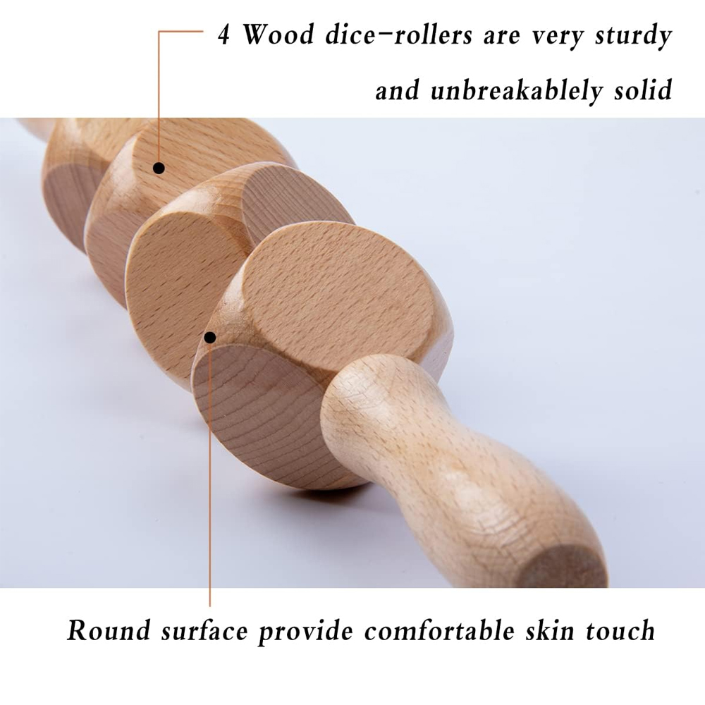 1Pc Wooden Massage Roller,Cube - Dice Tower Wooden incelemesi ve fiyatı