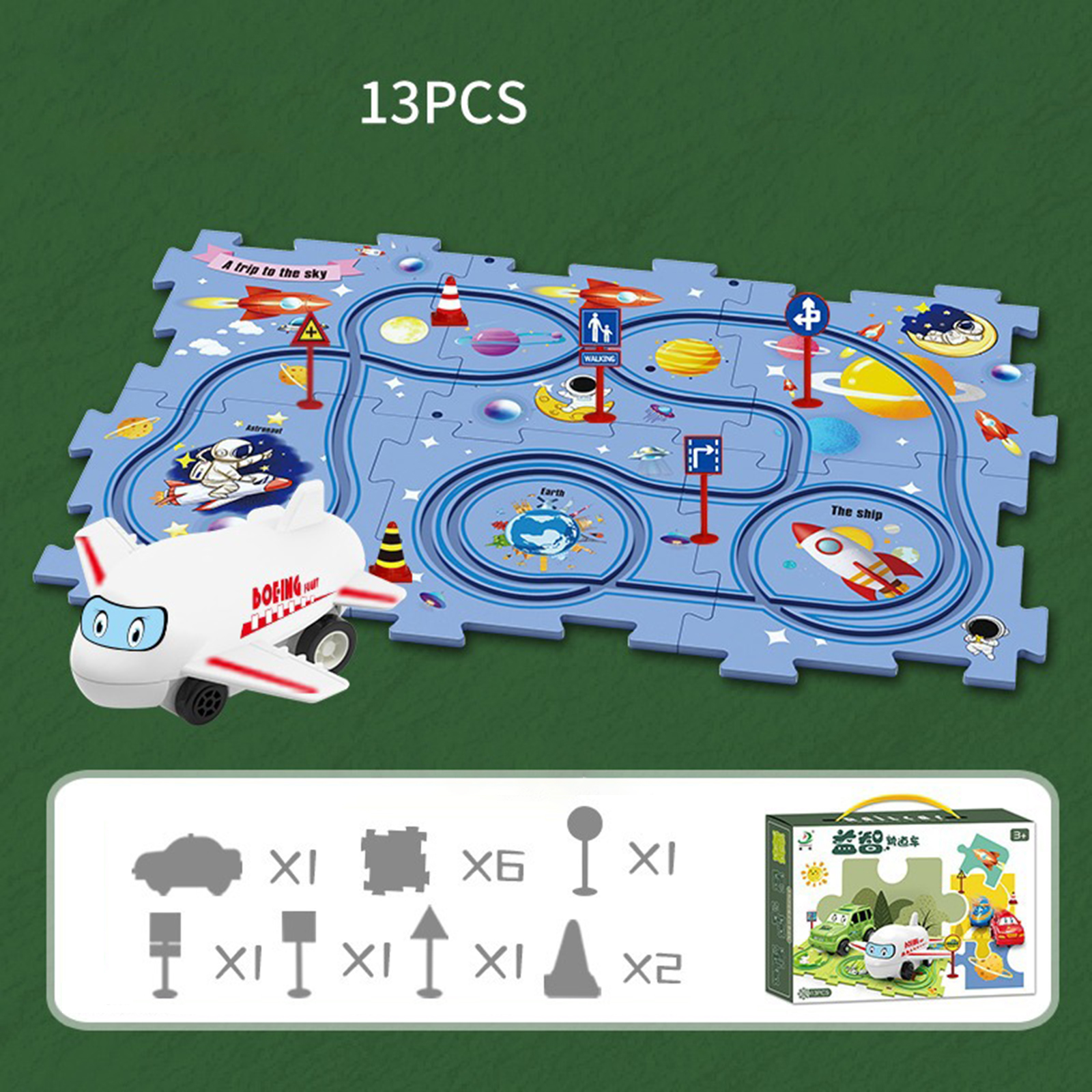 Children's Puzzle Electric Rai - Board Game Race Track incelemesi ve fiyatı
