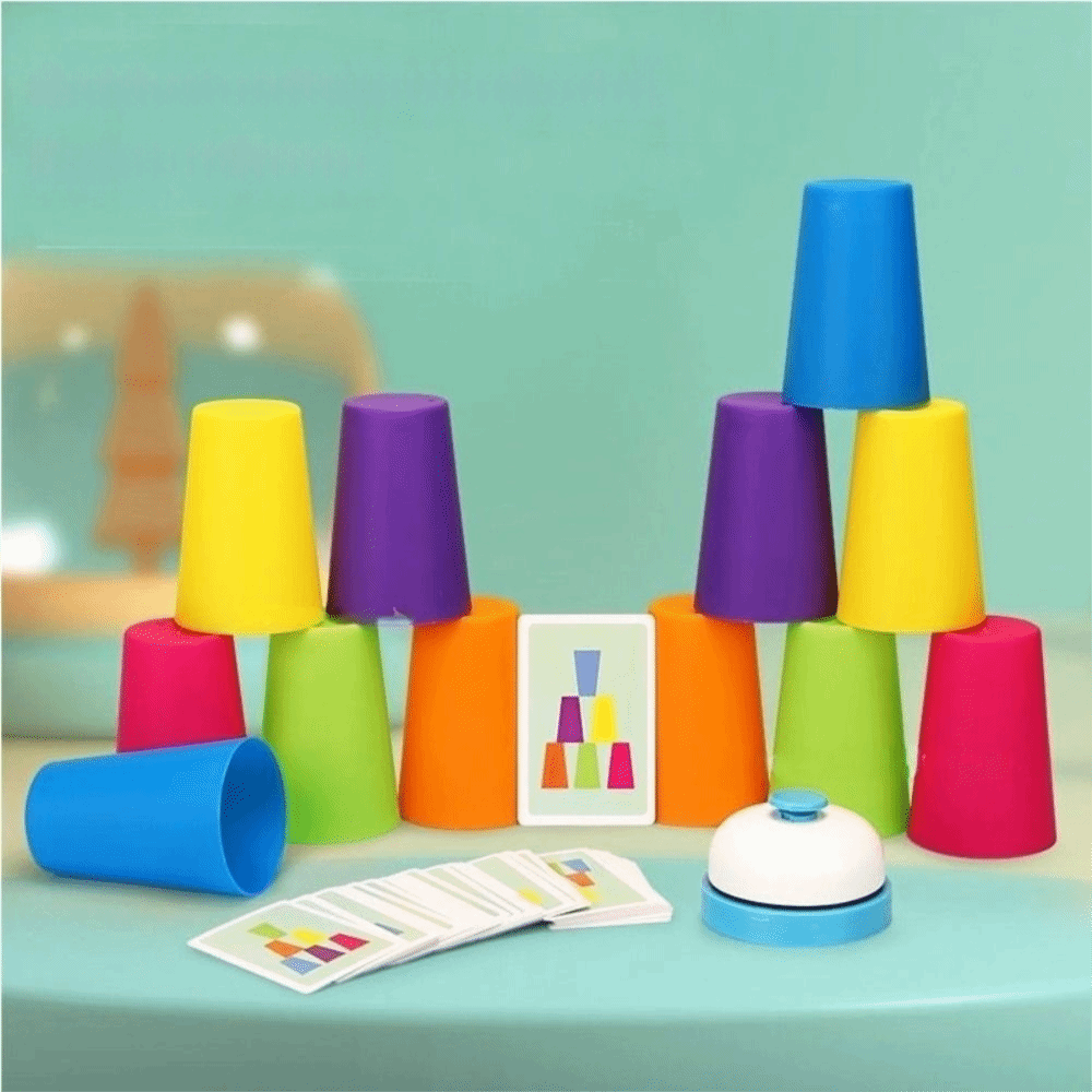 Color Learning Stacking Cup Ga - Board Game Quick incelemesi ve fiyatı
