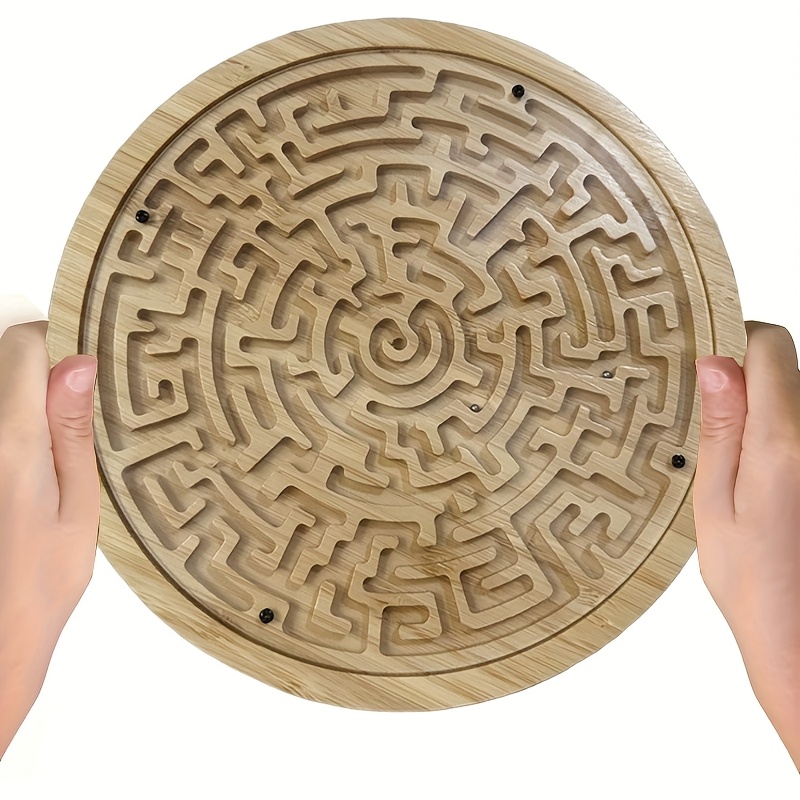 Circular wooden maze game, bam - Board Game Qwirkle incelemesi ve fiyatı