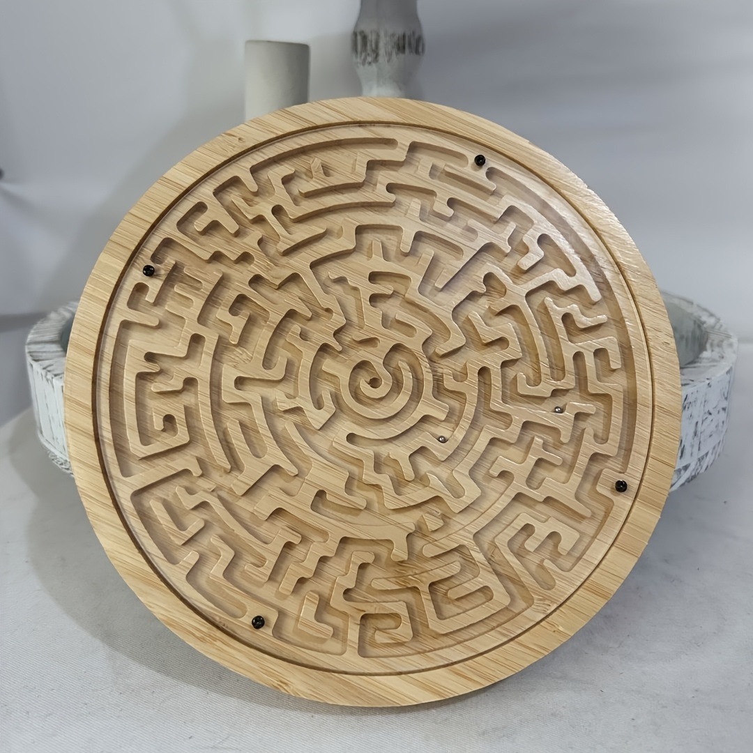 Circular wooden maze game, bam - Board Game Qwirkle incelemesi ve fiyatı