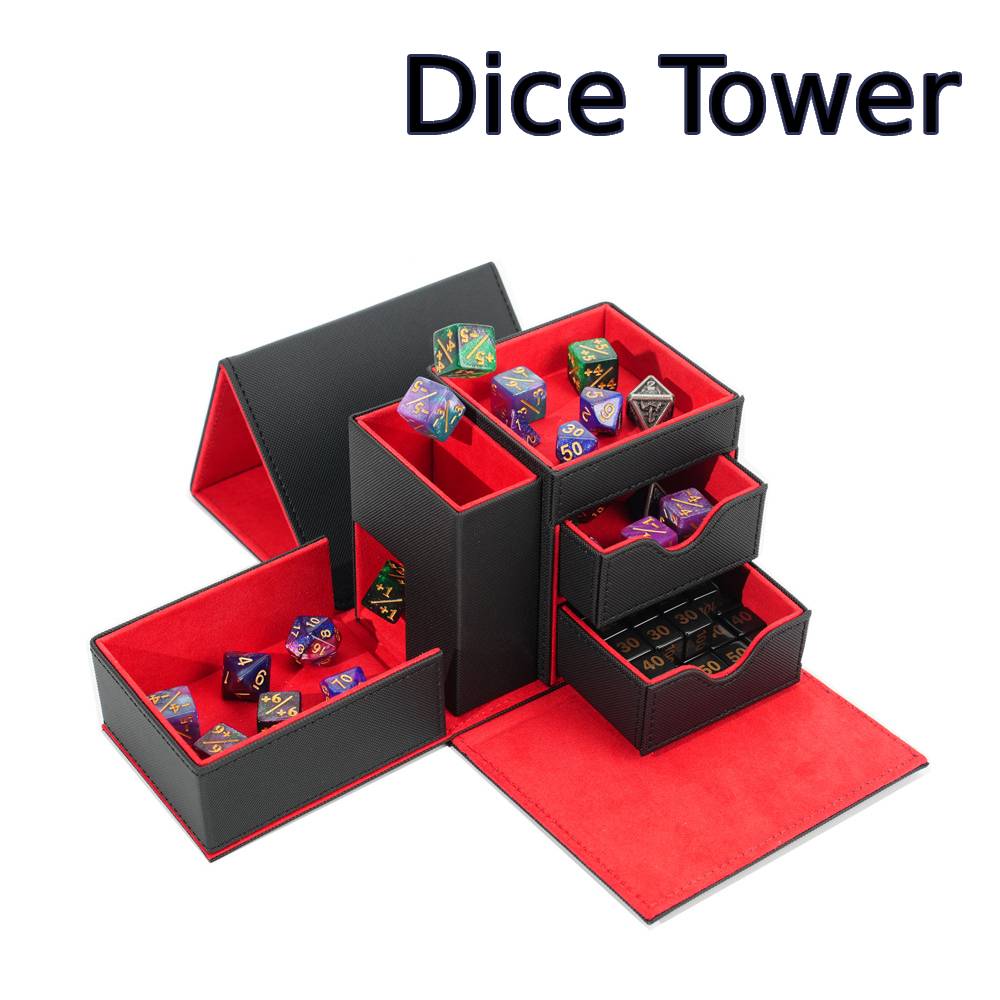 Dice Tower 3-in-1 PU Leather C - Dice Tower Wooden incelemesi ve fiyatı