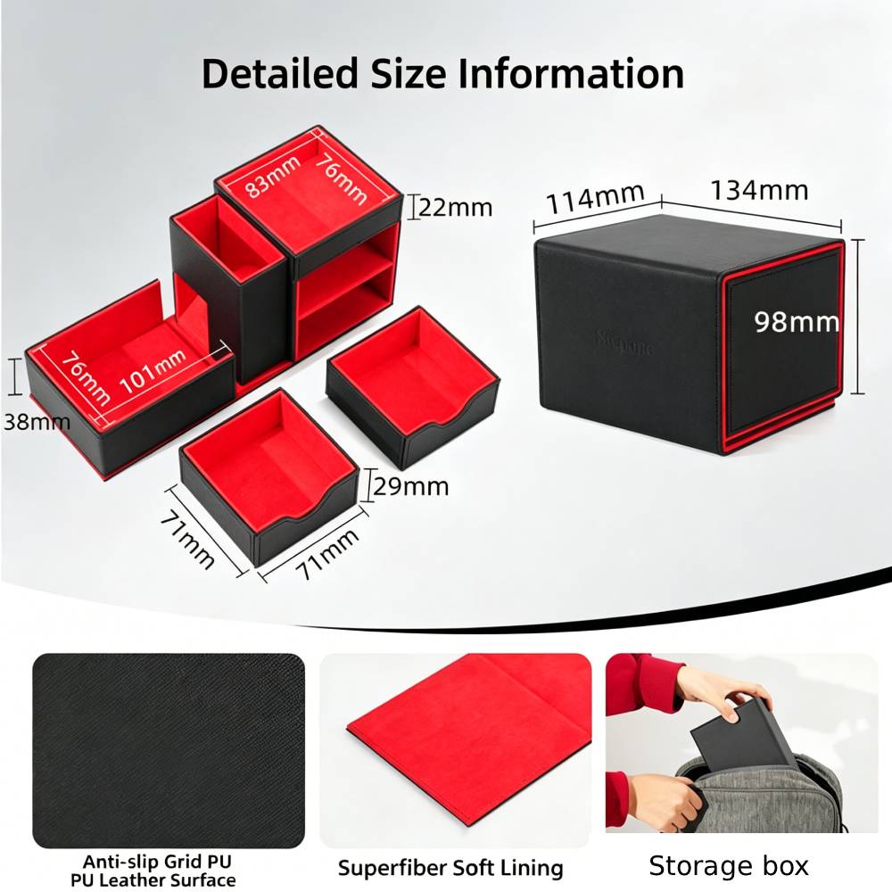 Dice Tower 3-in-1 PU Leather C - Dice Tower Wooden incelemesi ve fiyatı